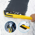 EVA sponge shovel head pushing snow off a car hood
