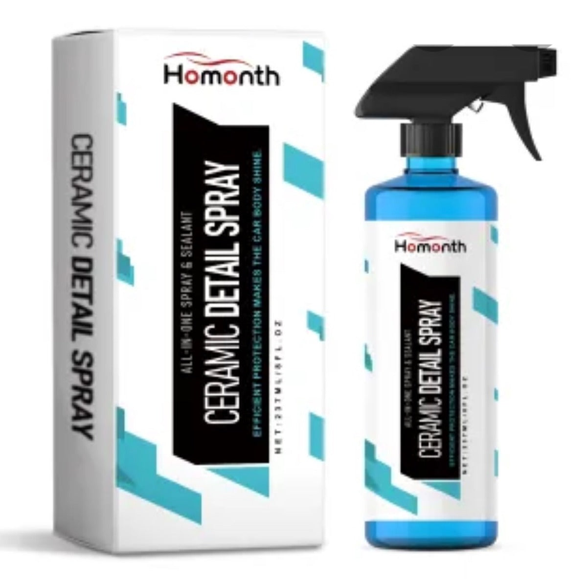 Ceramic detail spray box and 8 fl oz trigger-spray bottle